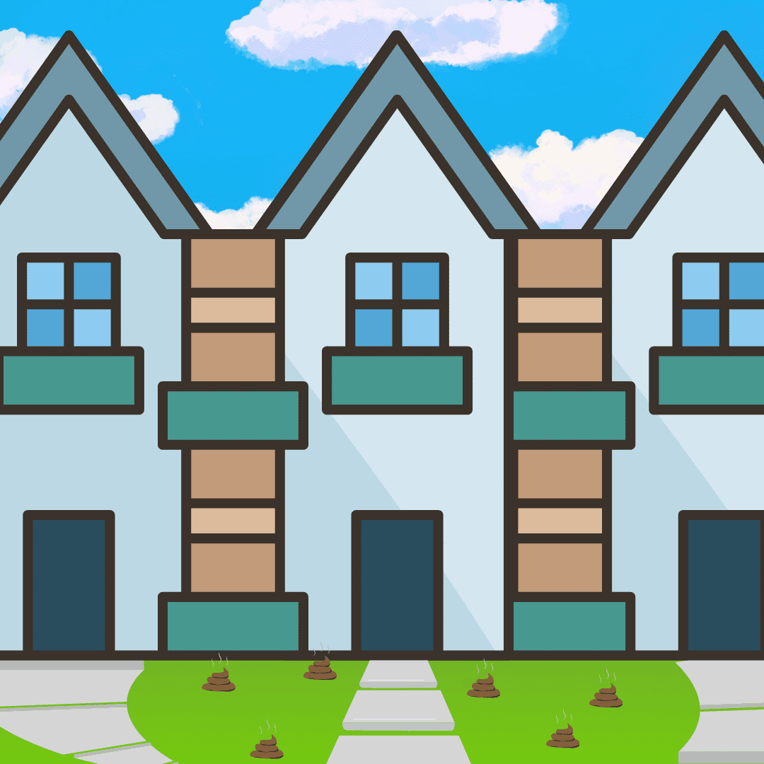 #Townhomes with front yard.
